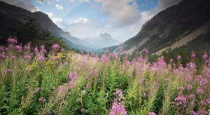 A beautiful mountain scene