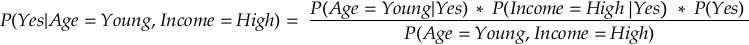 We now apply Bayes' Theorem to calculate the posterior probabilities