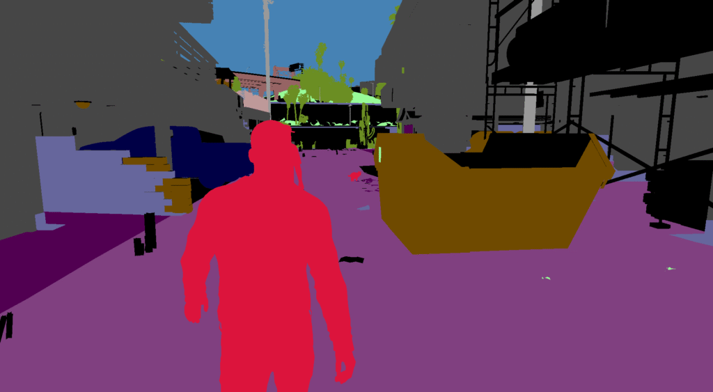 The original RGB mask